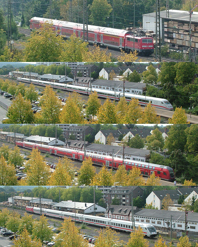 2010 auf der Ratinger Ostbahn Düsseldorf Hbf Ratingen