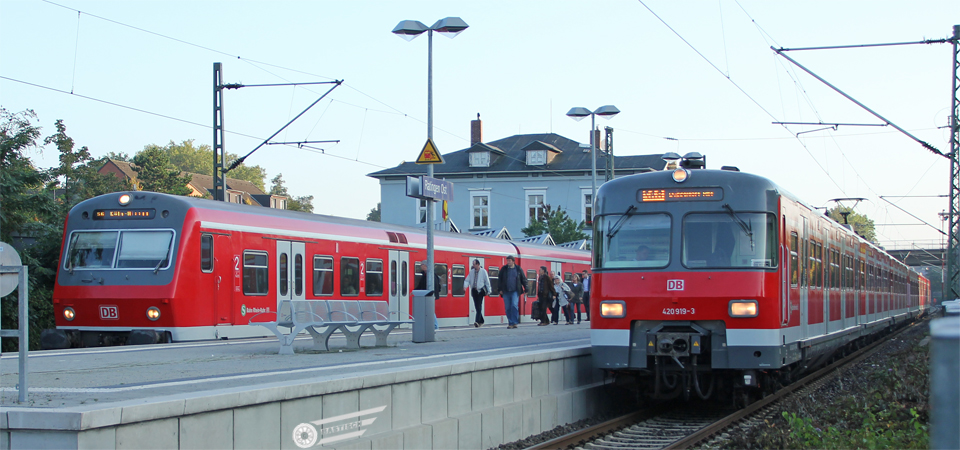 Baureihe 420 wieder in Ratingen Ost