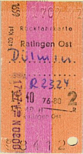 Ratingen Ost Dülmen über R2324