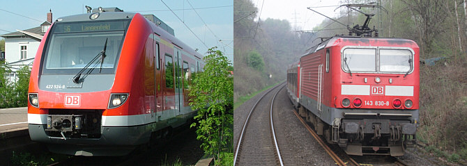 Die Baureihe 422 ist auf der S6 angekommen